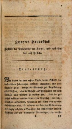 Gemeinfaßliche Darstellung des Fichteschen Systems und der daraus hervorgehenden Religionstheorie, Zweyter Band