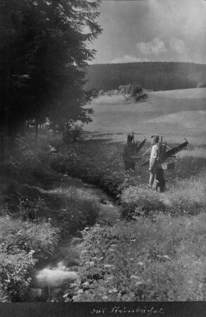 Waldarbeiter am Steinbächel