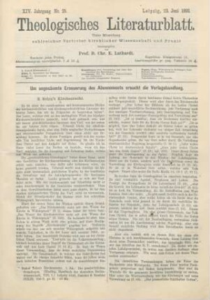 287-290 R. Sohm's Kirchenrecht