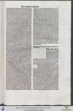 Tractatus de regimine civitatis secundum Bartolum de Saxoferrato
