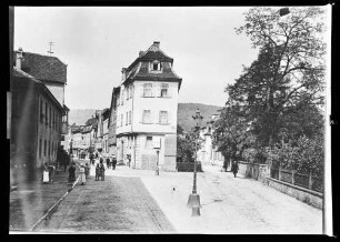 Blick in die Packhofstraße und Obere Eichelgasse