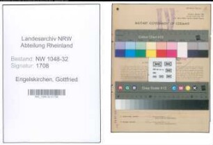 Entnazifizierung Gottfried Engelskirchen , geb. 17.06.1894 (Angestellter)