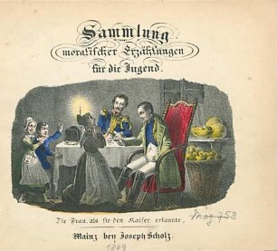 Sammlung moralischer Erzählungen für die Jugend