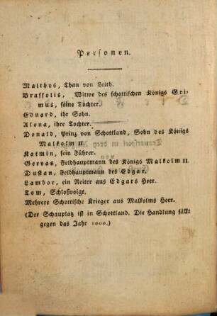 Die Feinde : Trauerspiel