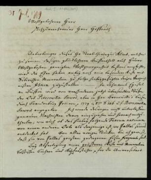 [Brief des Barons von Asch an Heyne vom 19./30.06.1779]