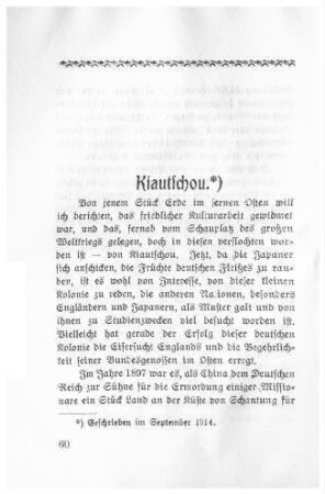 Kiautschou