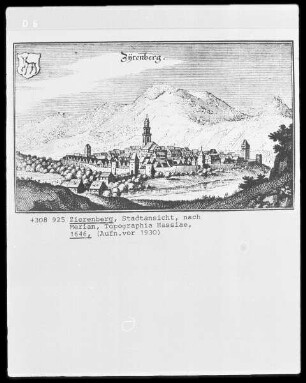 Stadtansicht nach Merian