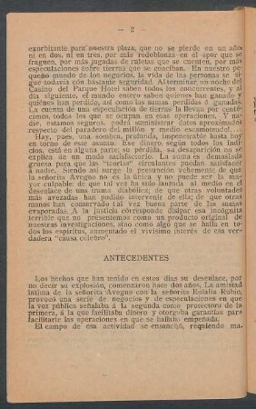 Antecedentes