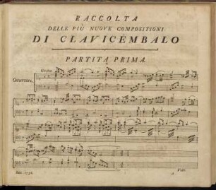 Partita Prima.