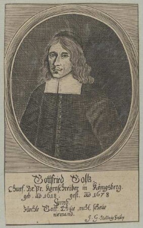 Bildnis des Gottfried Goltz
