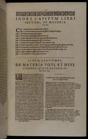 Index Capitum Libri Secundi [...]