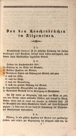 Von den Knochenbrüchen im Allgemeinen : Inaugural-Abhandlung