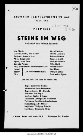 Steine im Weg