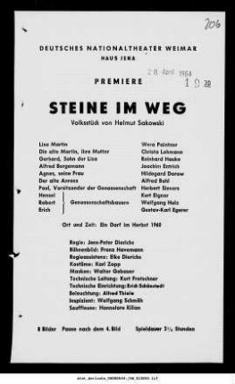 Steine im Weg