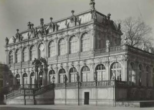 Dresden, Zwinger : Dresden-Altstadt, Zwinger. Mathematisch-Physikalischer Salon