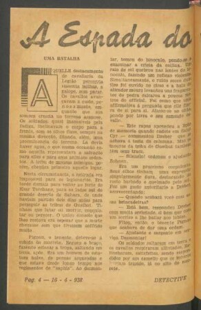 A espada do Sahara : [Grande novella]