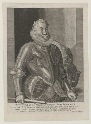 Bildnis des Rvdolpho II., Kaiser des Römisch-Deutschen Reiches