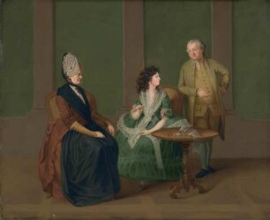 Sophie, Maximiliane und Georg Michael von La Roche