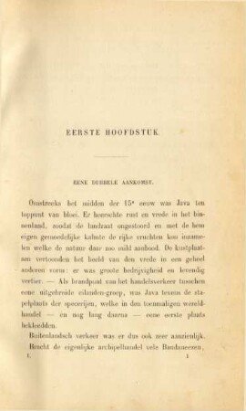 Eerste hoofdstuk. Eene dubbele aankomst