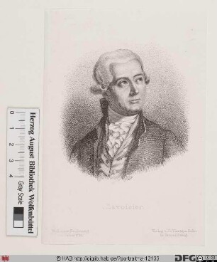 Bildnis Antoine-Laurent Lavoisier