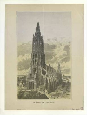 Münster. Südwestseite. Um 1870