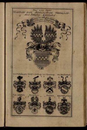 Wappen Der Adelschen Familien - Des Hauses Limburg [8 Tafeln ; Abb.: 1-148]
