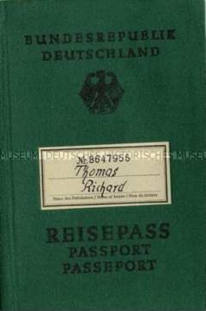 Reisepass der Bundesrepublik Deutschland