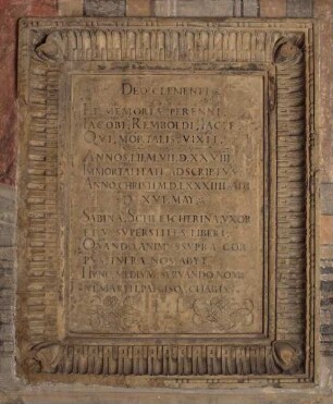 Epitaph für Jakob und Sabine Rembold