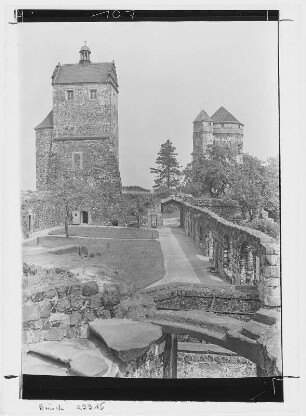 Stolpen. Seigerturm und Coselturm
