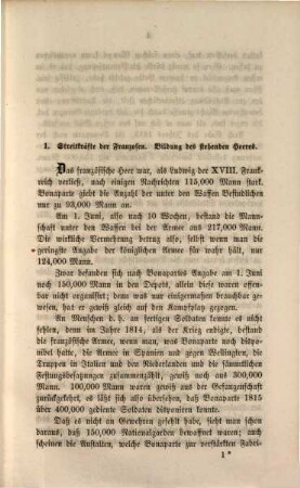 Hinterlassene Werke des Generals Carl von Clausewitz über Krieg und Kriegführung, 8. Der Feldzug von 1815 in Frankreich