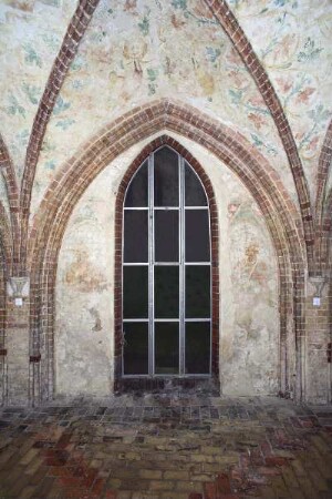 Könige des Alten Testaments, Propheten und Apostel unter Baldachinen — Fragmente zweier Könige des Alten Testaments unter Baldachinen