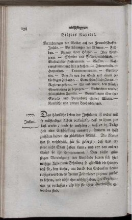 Eilftes Kapitel