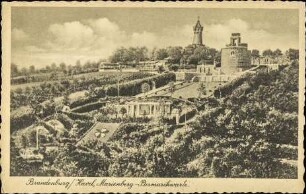 Brandenburg / Havel, Marienberg - Bismarckwarte.