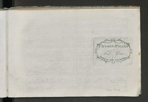 No. 7: Favorit-Walzer für's Forte-Piano