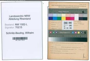 Entnazifizierung Wilhelm Schmitz-Beuting , geb. 14.12.1919 (Assessor)
