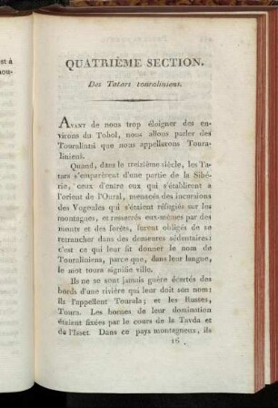 Quatrième section