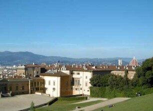 Florenz: Stadtansicht vom Boboli-Garten (Giardino di Boboli)