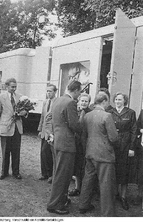 Konsumgenossenschaft. Fahrendes Kaufhaus, September/Oktober 1954