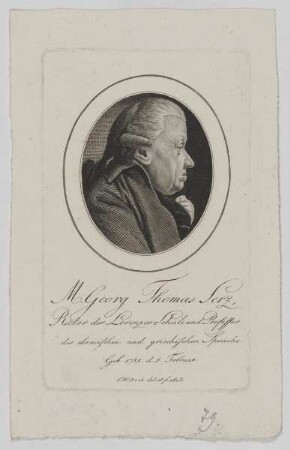 Bildnis des Georg Thomas Serz