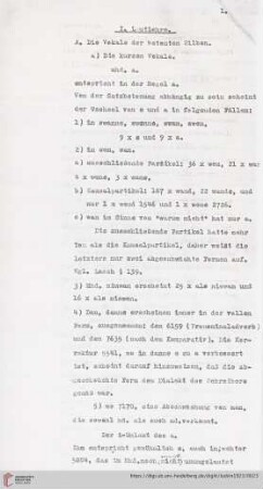 I. Lautlehre