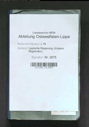 Anschaffung von Feuerlöschgeräten - Gen. - , Band 15