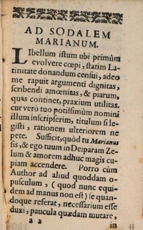 Continua Beatissimae Virginis Mariae Memoria In Quotidianis Actionibus, Olim A Viris Sanctis Usurpata Et Posthac A Devotis Mariae Clientibus Usurpanda