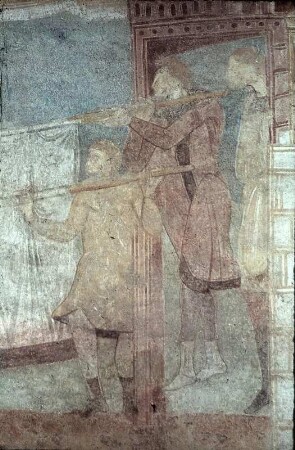 2. Bildfeld von Osten: Die Auferweckung des Jünglings von Nain