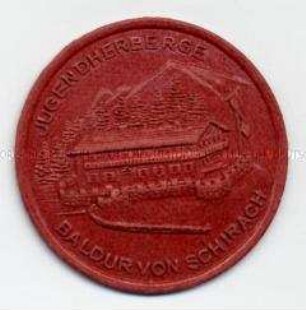 Deutsches Jugendherbergswerk, "Jugendherberge Baldur von Schirach", Reichsstraßensammlung zum Reichswerbe- und Opfertag des RV-DJH vom Mai 1938