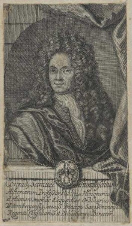 Bildnis des Conradus Samuel Schurzfleischius