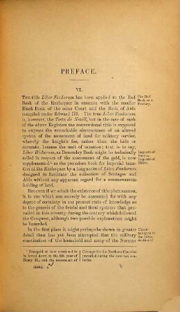 The Red Book of the Exchequer Edited by Hubert Hall : Published by the Authority of the Lords Commissioners of her Majesty's Treasury, under the Direction of the Master of the Rolls, 2