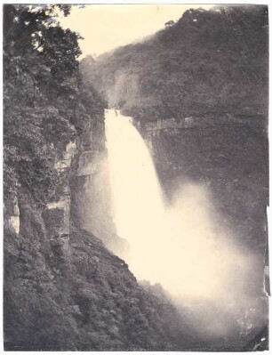 Tequendama- Wasserfall [Kolumbien. 1868 : Tequendama - Wasserfall]