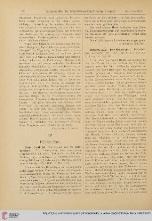[Rezension von: Berthold Daun, Die Kunst des 19. Jahrhunderts. Ein Grundriss der modernen Plastik und Malerei]