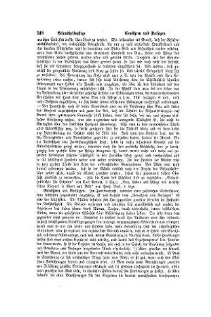 Gewähren und Versagen