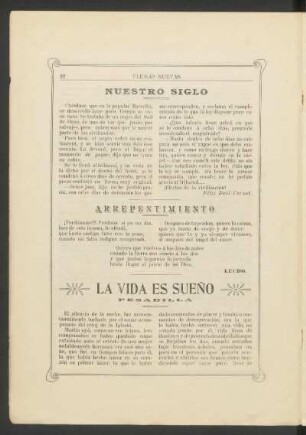 La vida es sueño : Pesadilla